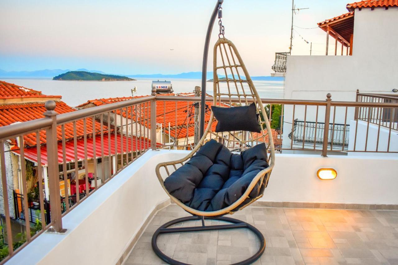 La Maison Plakes Rooftop Apt مدينة سكياثوس المظهر الخارجي الصورة
