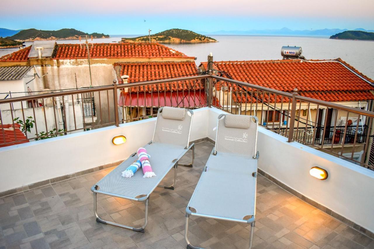 La Maison Plakes Rooftop Apt مدينة سكياثوس المظهر الخارجي الصورة