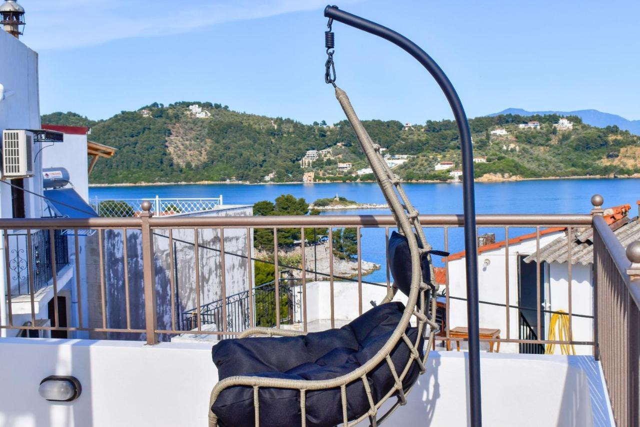 La Maison Plakes Rooftop Apt مدينة سكياثوس المظهر الخارجي الصورة
